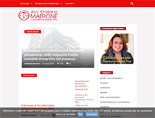 Tablet Screenshot of consulenza-legale.info